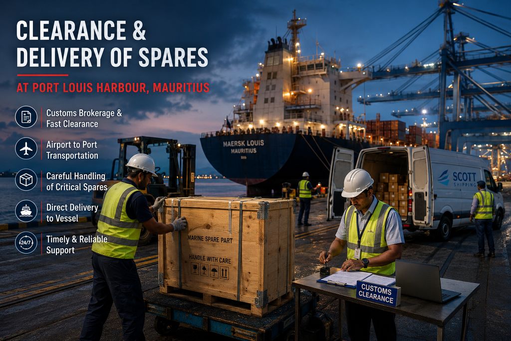 Clearance & Delivery of Spares