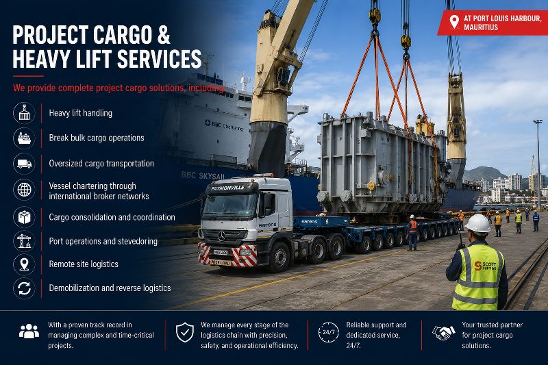 Project cargo & Heavy Lift Services
